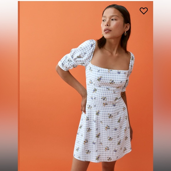 NWT Reformation Kaley Dress in Al Fresco - Picture 3 of 7